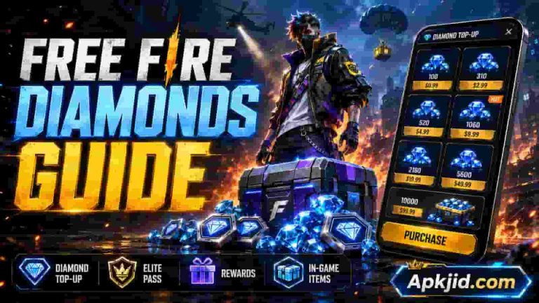 Free Fire Diamonds Purchase Guide with Credit Card